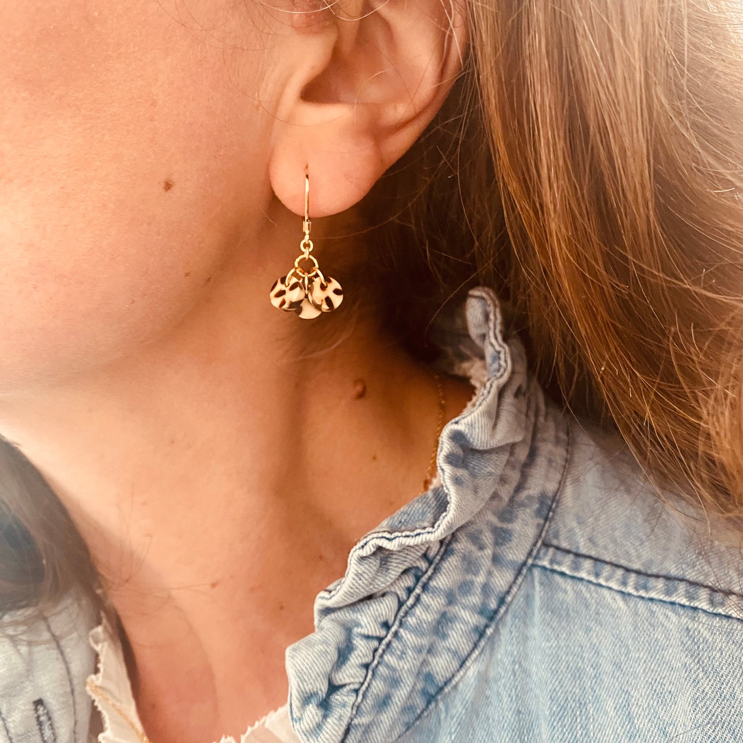 Boucles d'oreilles | Lin