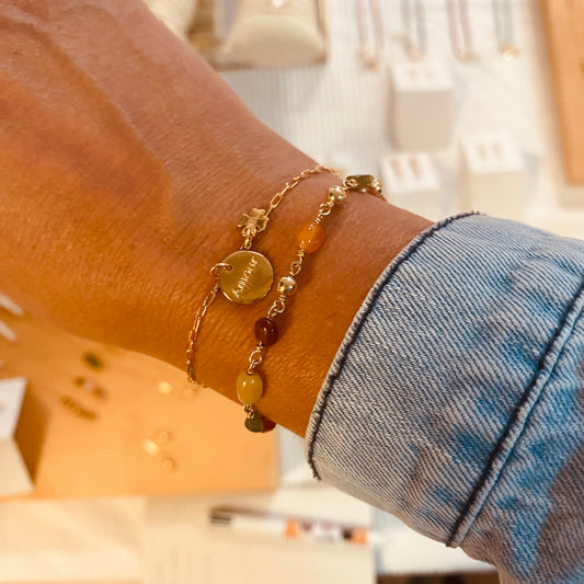 Bracelet Stone | Quartz rutile