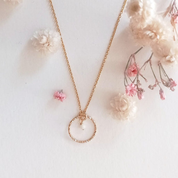 Collier Barbara | Perle de nacre et gold filled