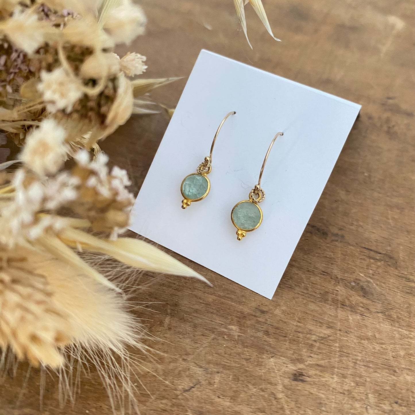 Boucles d'oreilles | Cologne vert
