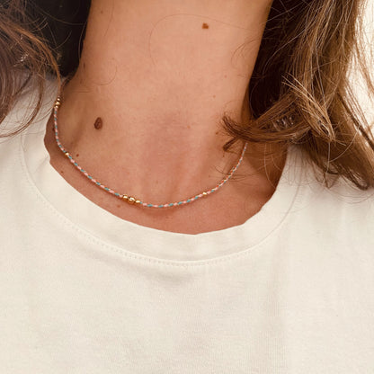 Collier | Nino Rose Corail Turquoise