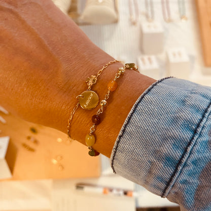 Bracelet Stone | Quartz rutile