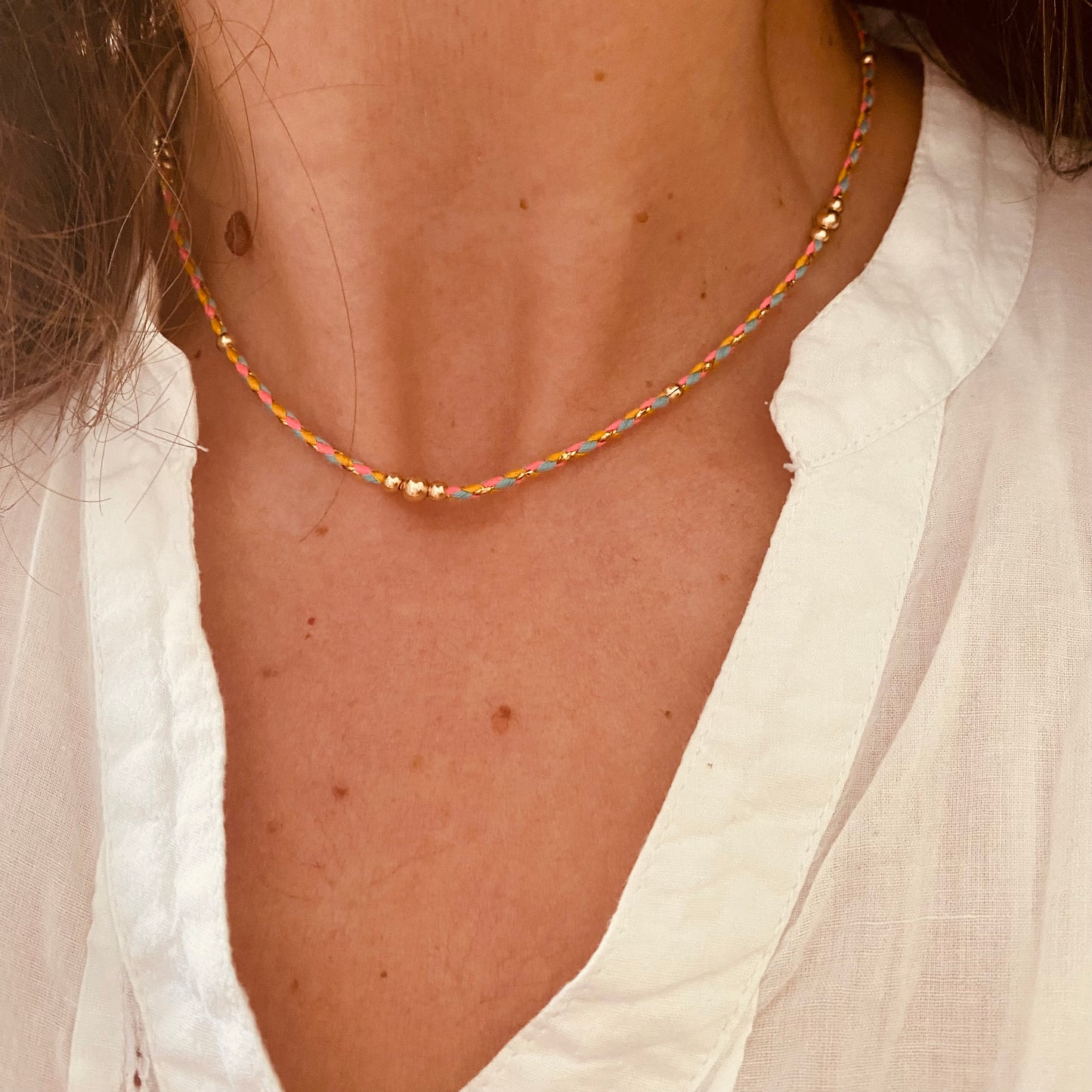 Collier | Nino Rose Fluo