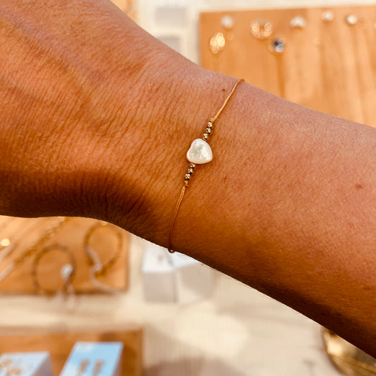 Bracelet coulissant | Coeur