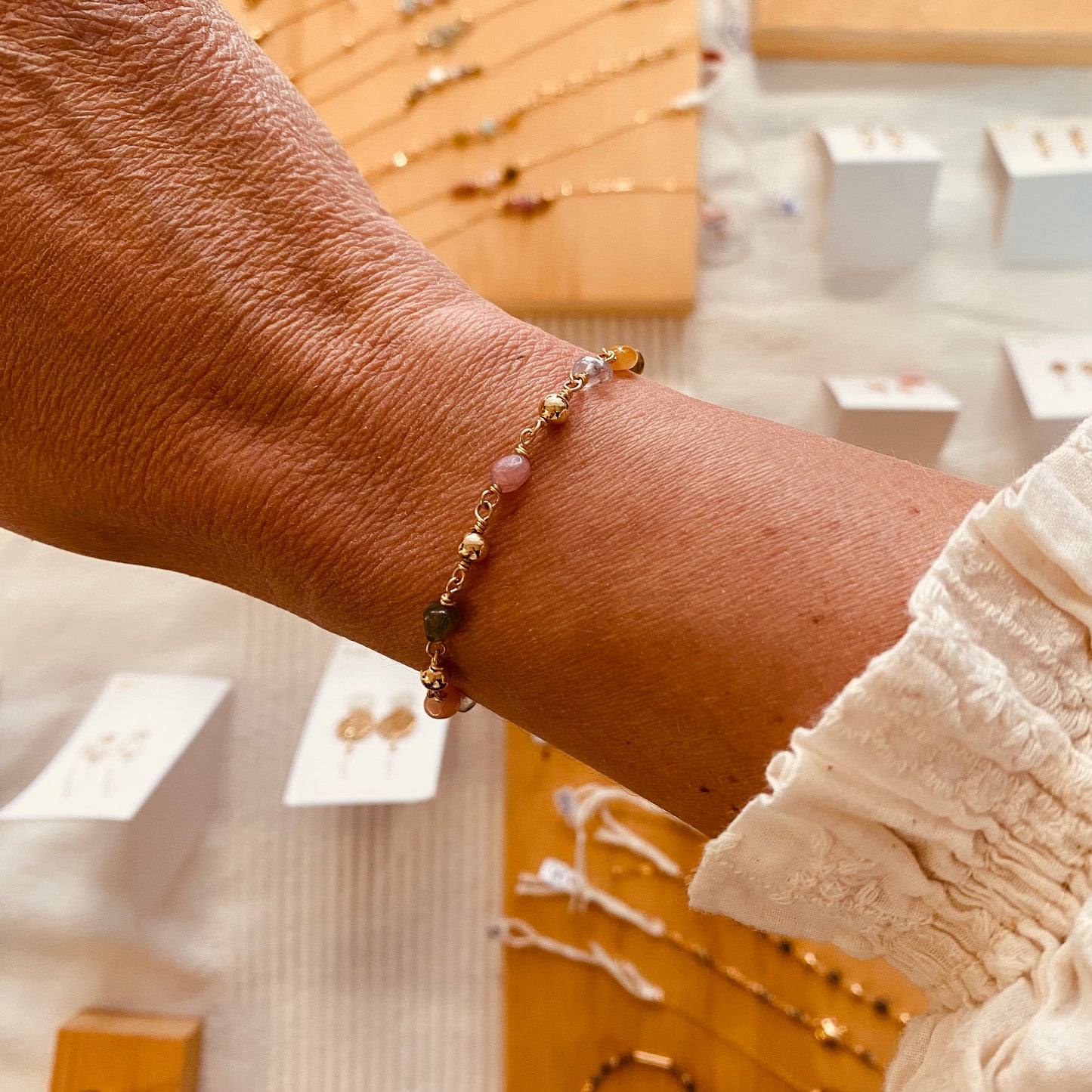 Bracelet | Stone tourmaline