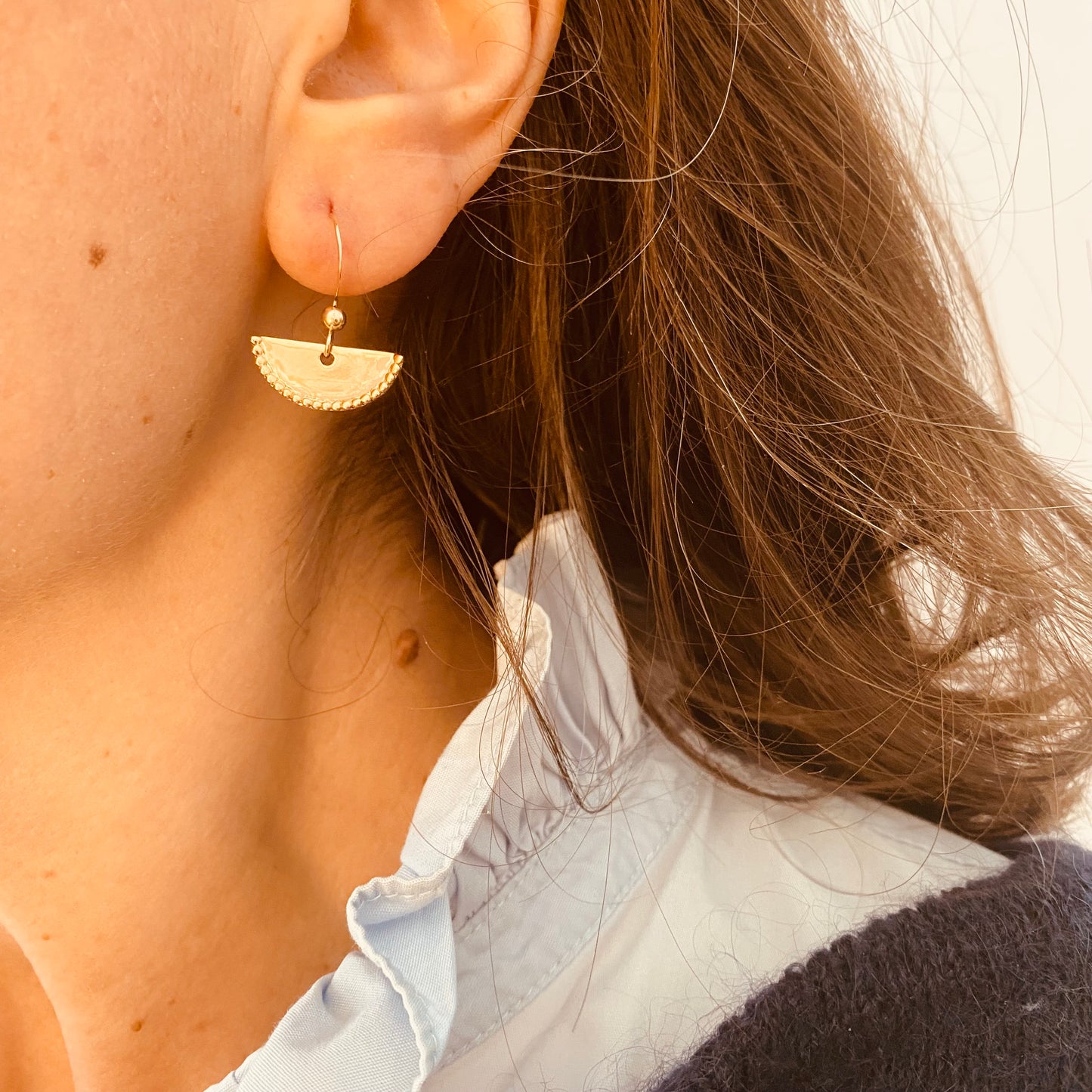 Boucles d'oreilles | Fan