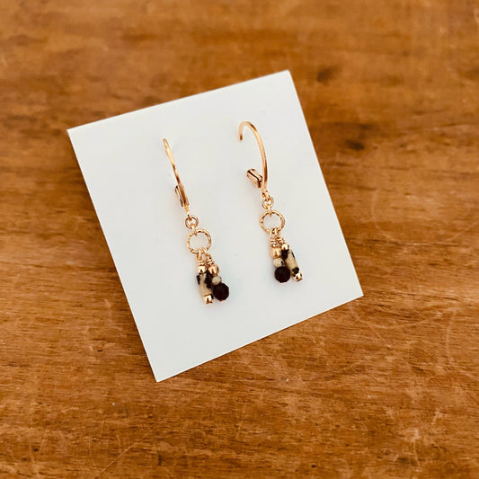 Boucles d'oreilles | Magali noire