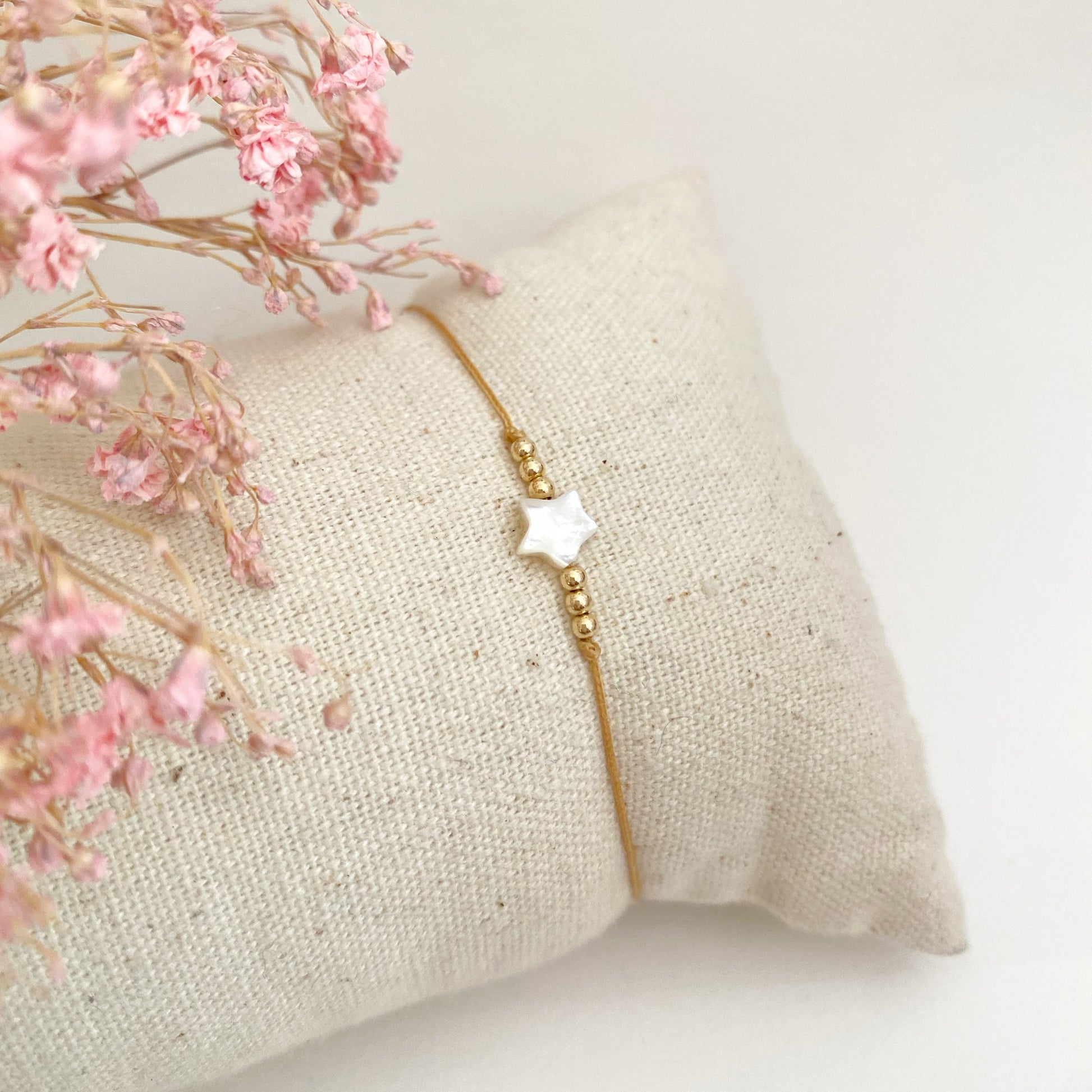 Perle étoile en nacre