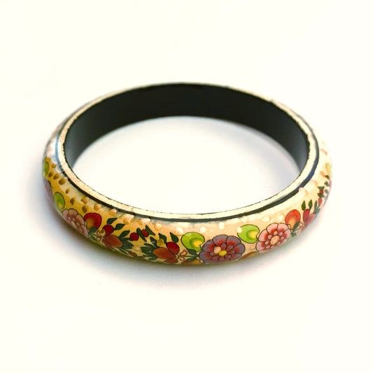 Bracelet Bohemian, jonc en bois - Vée bijoux, vue 2
