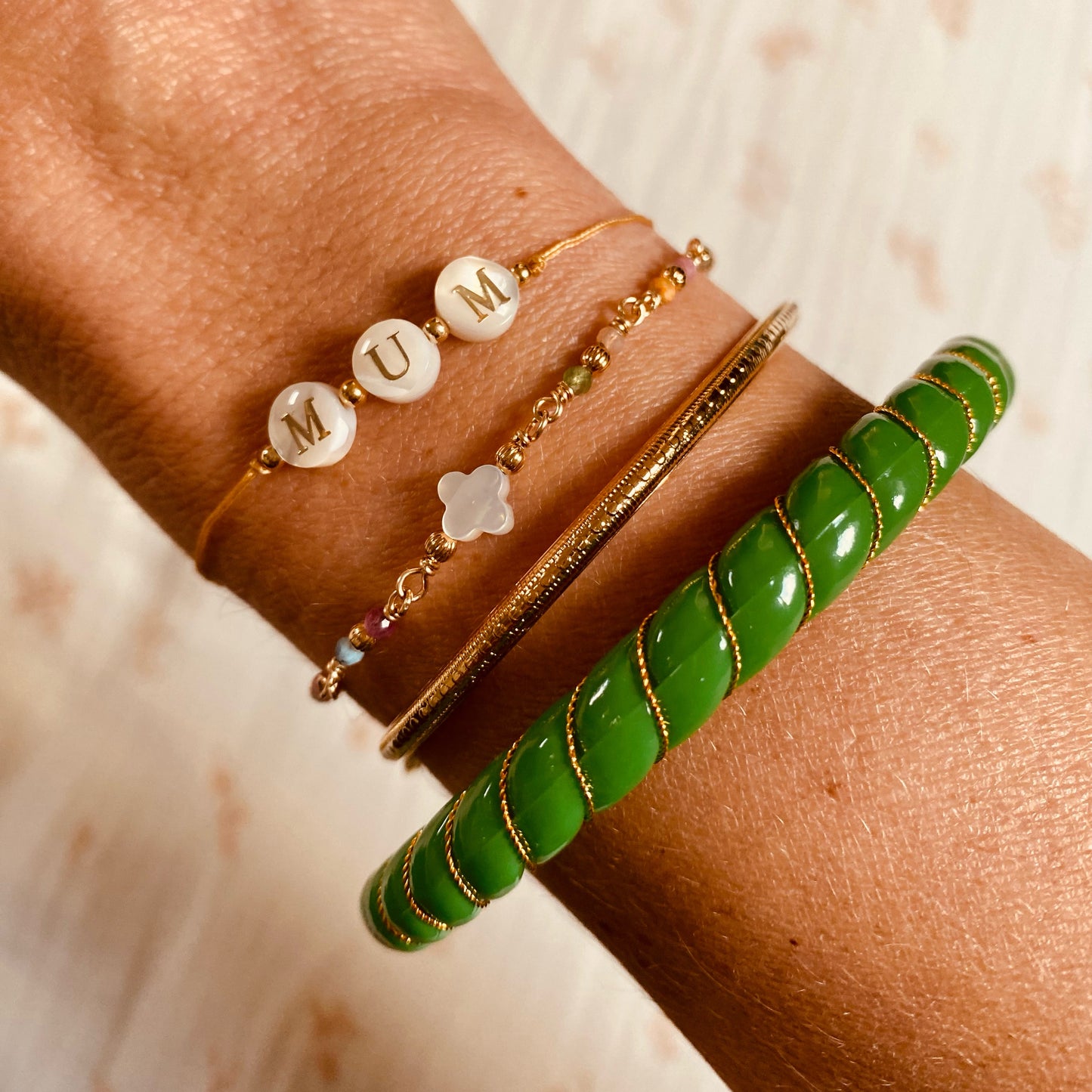 Bracelet coulissant | Mum