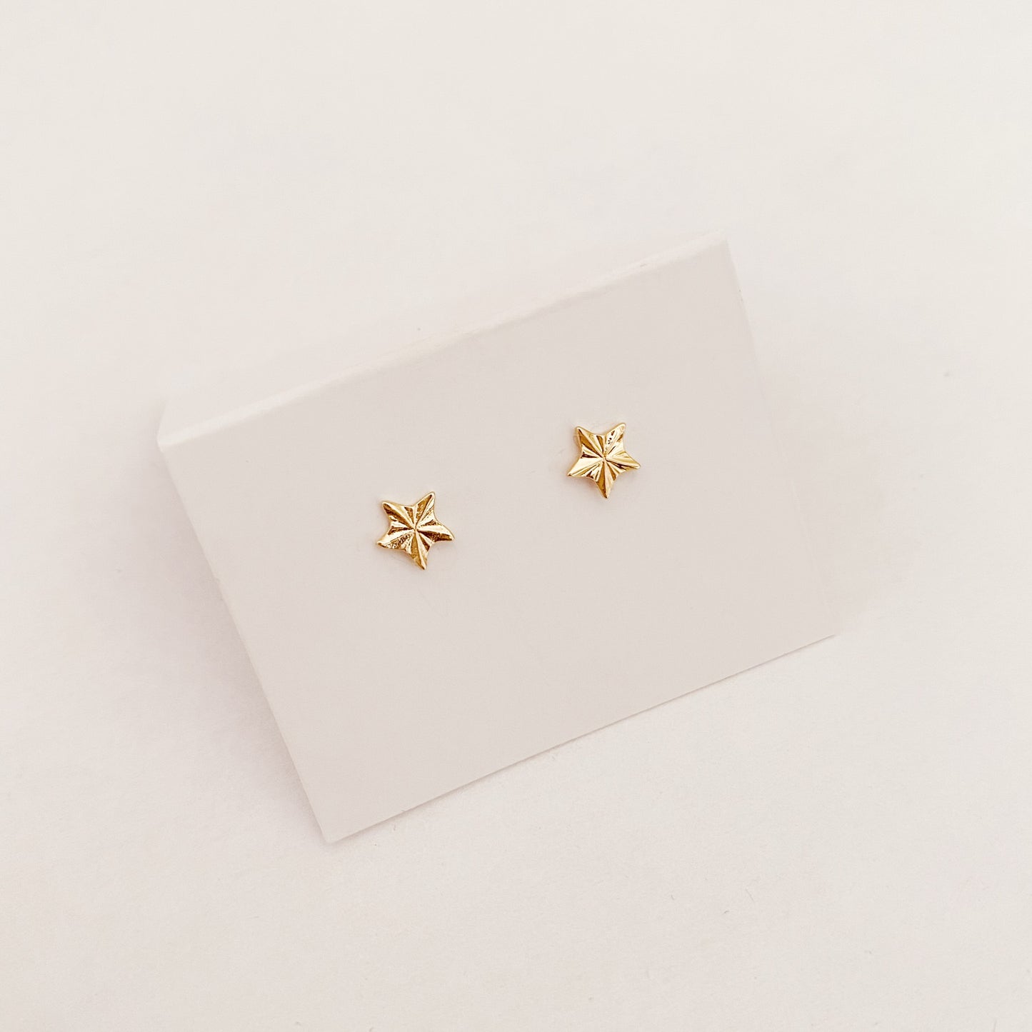 Boucles d'oreilles | Étoile striée