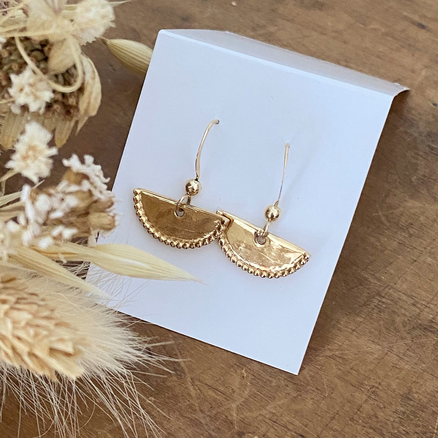 Boucles d'oreilles | Fan