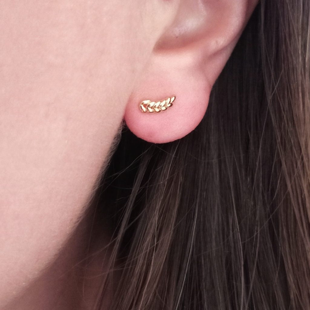 Boucles d'oreilles | Plume