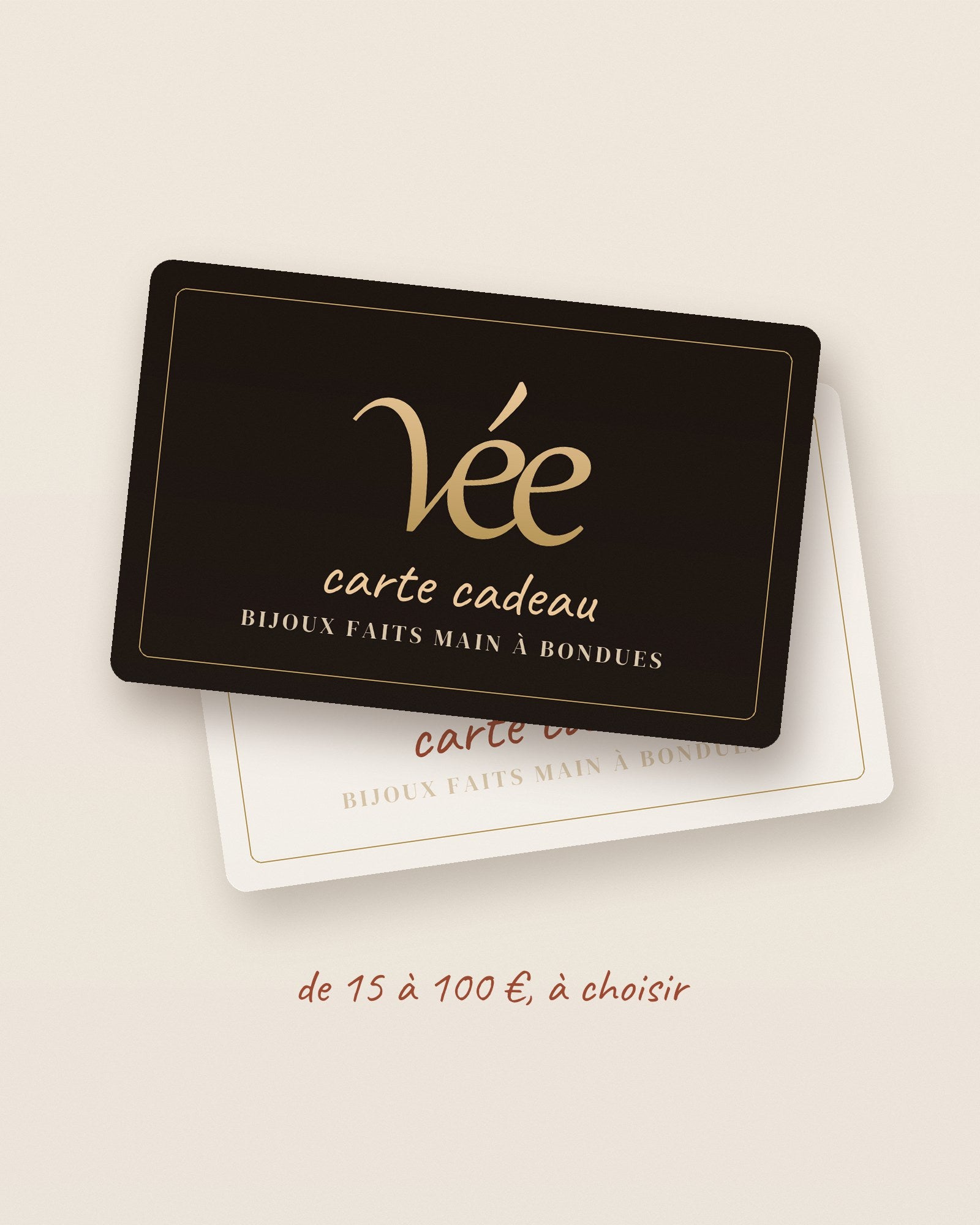 Carte cadeau Vée bijoux