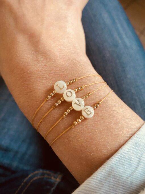 Bracelet coulissant | Initiale – Image 3